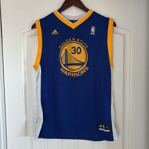 Steph Curry #30 Golden State Warriors NBA Adidas Basketball Jersey Men’s Size XL